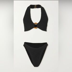 NWT Hunza G Coco Bikini in Black